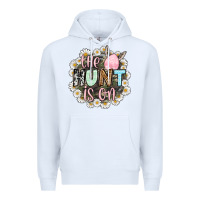 White Easter Day The hunt is on Premium Hoodie - OliviaCreatesArt