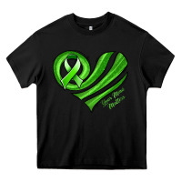 Black mental health awareness heart Heavy Core Tee - Jasminsmagicworld
