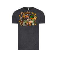 Vintage Black pumpkin crush truck Vintage Tee - LillyAllenDesigns