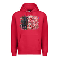 Cardinal you moo ve  me black angus Premium Hoodie - RanaPortraitStore