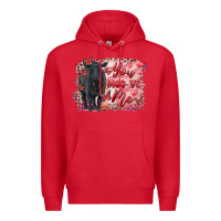 Red you moo ve  me black angus Premium Hoodie - RanaPortraitStore