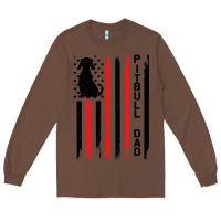 Chestnut Pitbull Dad Long Sleeve Tee - Bettercallsaul