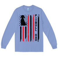 Colony Blue Pitbull Dad Long Sleeve Tee - Bettercallsaul