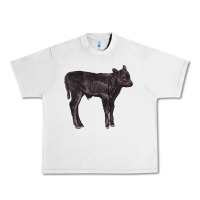 Lunar Rock Black Angus Calf Illustrations Urban Heavy Tee - LillyAllenDesigns