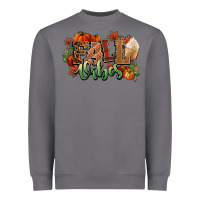 Storm Fall vibes pumpkins Heavyweight Sweatshirt - NancyCooperArtShop
