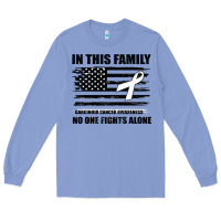 Colony Blue No One Fights Alone Pancreatic Cancer Awareness Long Sleeve Tee - Bettercallsaul