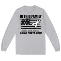Moon Dust No One Fights Alone Pancreatic Cancer Awareness Long Sleeve Tee - Bettercallsaul