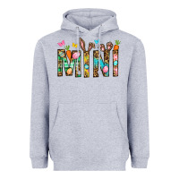 Heather Grey Easter Mini Heavyweight Hoodie - BundleAndBundleShop