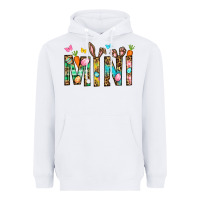 White Easter Mini Heavyweight Hoodie - BundleAndBundleShop