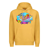 Mustard The beach is calling Premium Hoodie - FaDigitalArtStudio
