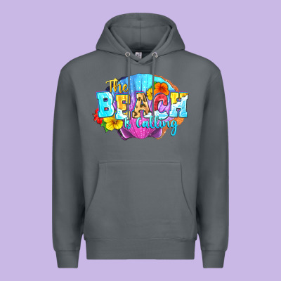 The Beach Is Calling Premium Hoodie Designed By Fadigitalartstudio