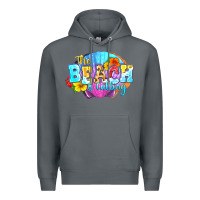 Rock The beach is calling Premium Hoodie - FaDigitalArtStudio
