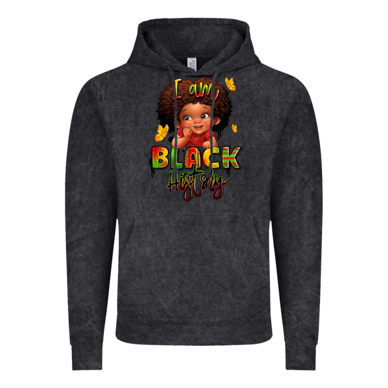 I Am Black History Juneteenth Vintage Hoodie by LillyAllenDesigns | Teevron