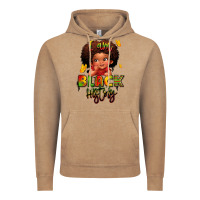 Vintage Coffee i am black history juneteenth Vintage Hoodie - LillyAllenDesigns
