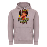 Vintage Zinc i am black history juneteenth Vintage Hoodie - LillyAllenDesigns