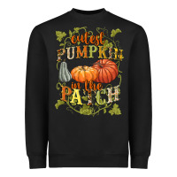 Black Cutest pumpkin in the patch Heavyweight Sweatshirt - NancyCooperArtShop