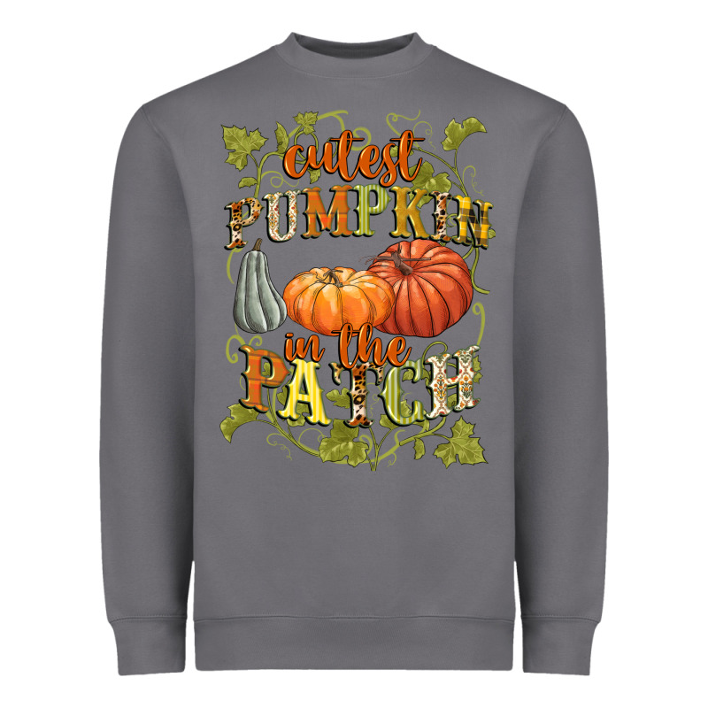 Cutest Pumpkin In The Patch Heavyweight Sweatshirt by NancyCooperArtShop | Teevron