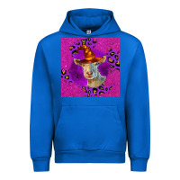 Cobalt Halloween Saanen Goat Urban Hoodie - LillyAllenDesigns