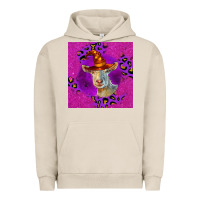 Pigment French Oak Halloween Saanen Goat Urban Hoodie - LillyAllenDesigns