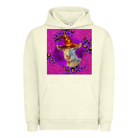Pigment Pistachio Halloween Saanen Goat Urban Hoodie - LillyAllenDesigns