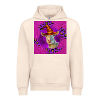 Sandshell Halloween Saanen Goat Urban Hoodie - LillyAllenDesigns