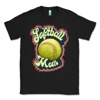 Black softball mom Classic Tee - JahusDesignShop