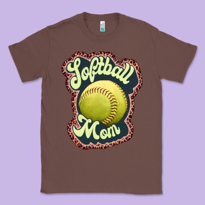 Softball Mom Classic Tee Designed By Jahusdesignshop
