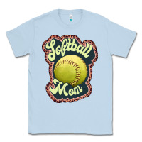 Dusty Blue softball mom Classic Tee - JahusDesignShop