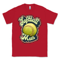 Red softball mom Classic Tee - JahusDesignShop