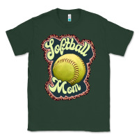Sports Green softball mom Classic Tee - JahusDesignShop