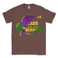 Chestnut mardi gras parades beads french quarter beignets k Classic Tee - LillyAllenDesigns