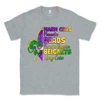 Heather Grey mardi gras parades beads french quarter beignets k Classic Tee - LillyAllenDesigns