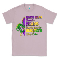 Lilac mardi gras parades beads french quarter beignets k Classic Tee - LillyAllenDesigns
