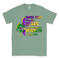 Sage mardi gras parades beads french quarter beignets k Classic Tee - LillyAllenDesigns