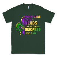 Sports Green mardi gras parades beads french quarter beignets k Classic Tee - LillyAllenDesigns