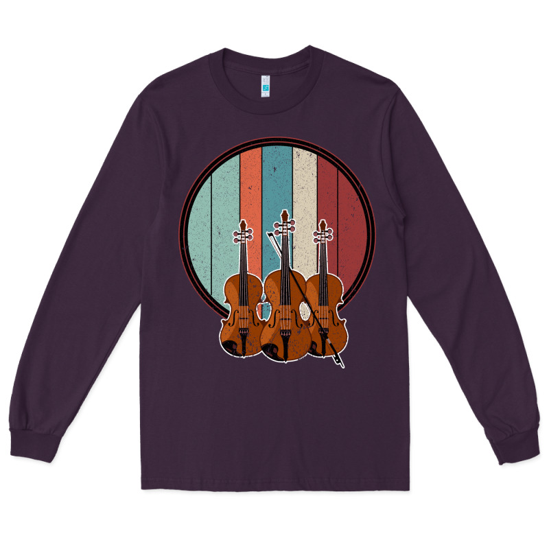 Violin Vintage Long Sleeve Tee by Bettercallsaul | Teevron