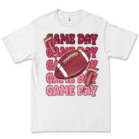 White game day football Premium Tee - MaliasSmallBusiness
