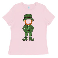 Leprechaun Boy Faceless Ladies Tee | Teevron