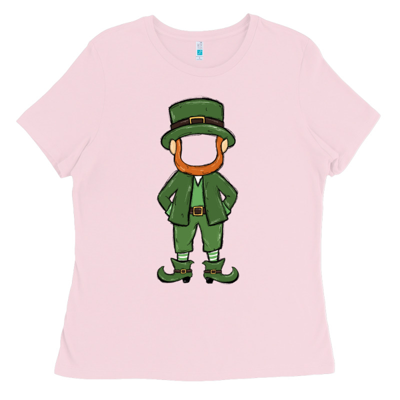 Leprechaun Boy Faceless Ladies Tee by MaliasSmallBusiness | Teevron