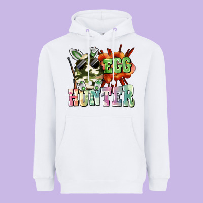 Egg Hunter Heavyweight Hoodie Designed By Fadigitalartstudio