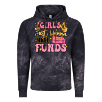 Cloud Black girls just wanna have funds Vintage Hoodie - LillyAllenDesigns