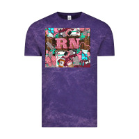 Cloud Purple rn Vintage Tee - LillyAllenDesigns