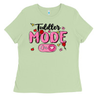 Matcha toddler mode on Ladies Tee - MaliasSmallBusiness