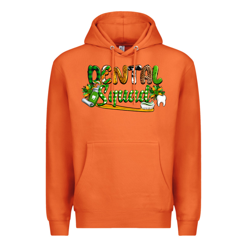 St. Patrick's Day Dental Squad Premium Hoodie by OliviaCreatesArt | Teevron
