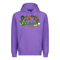 Purple St. Patrick's Day Dental squad Premium Hoodie - OliviaCreatesArt