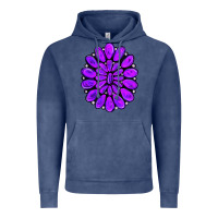 Vintage Denim purple gemstone jewelny Vintage Hoodie - RanaPortraitStore