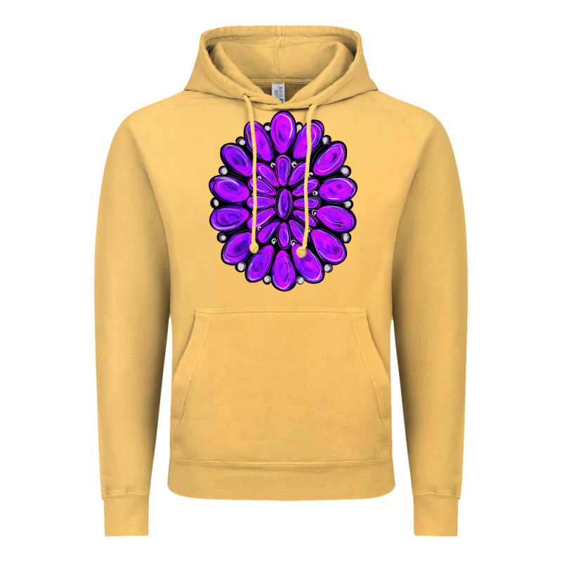 Purple Gemstone Jewelny Vintage Hoodie by RanaPortraitStore | Teevron