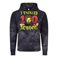 Cloud Black i tackled days of school softball Vintage Hoodie - LillyAllenDesigns