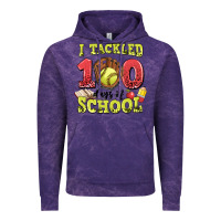 Cloud Purple i tackled days of school softball Vintage Hoodie - LillyAllenDesigns