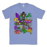 Colony Blue new orleans mardi gras Classic Tee - LillyAllenDesigns